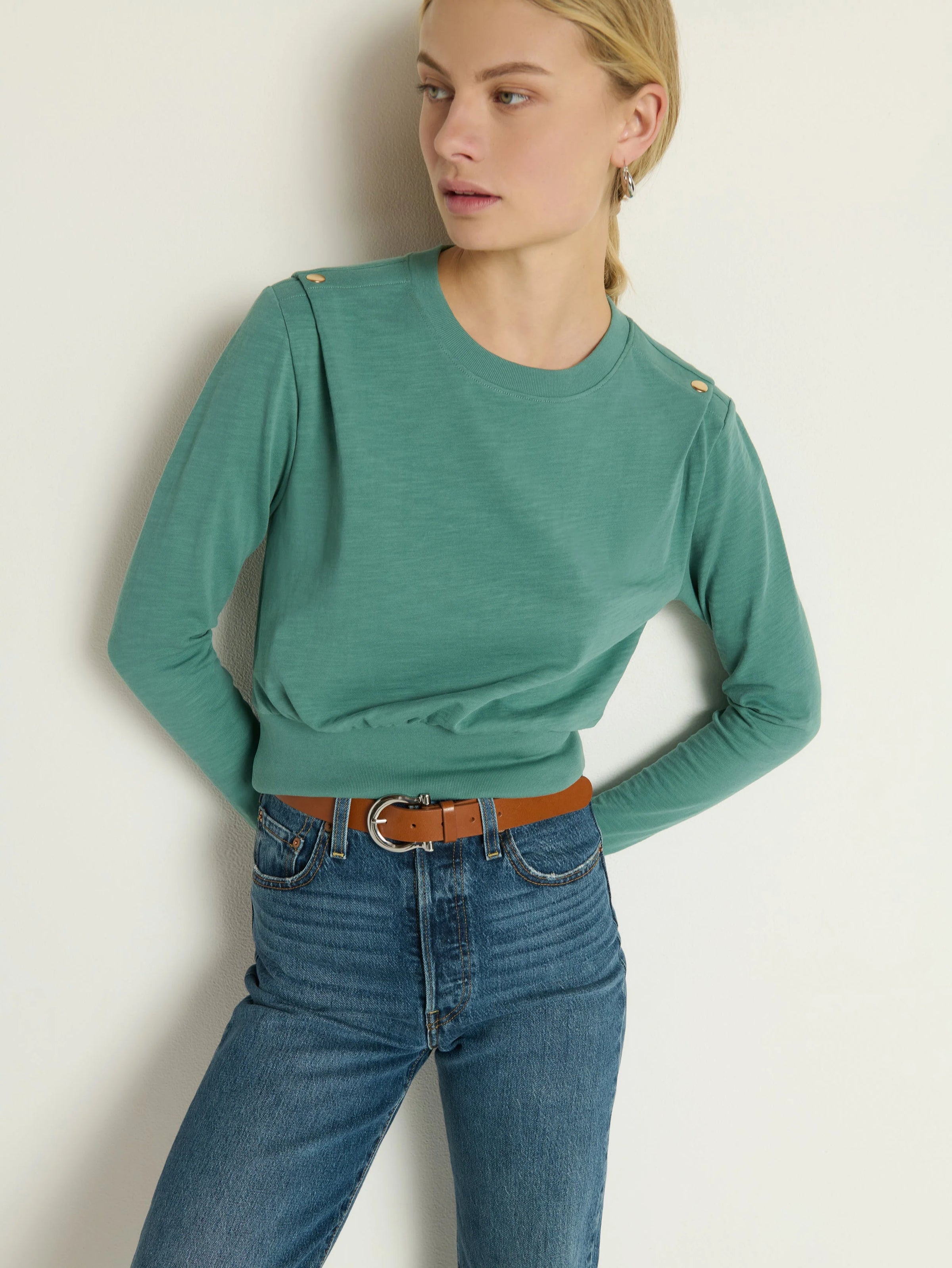 NATION Brixton Top in Sagebrush