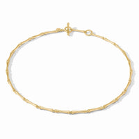 JULIE VOS Bamboo Necklace in Gold