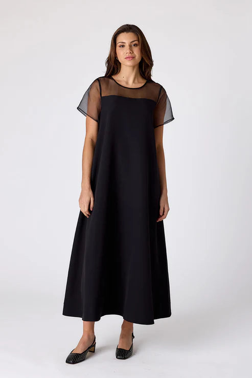 CROSBY Coco Dress in Black