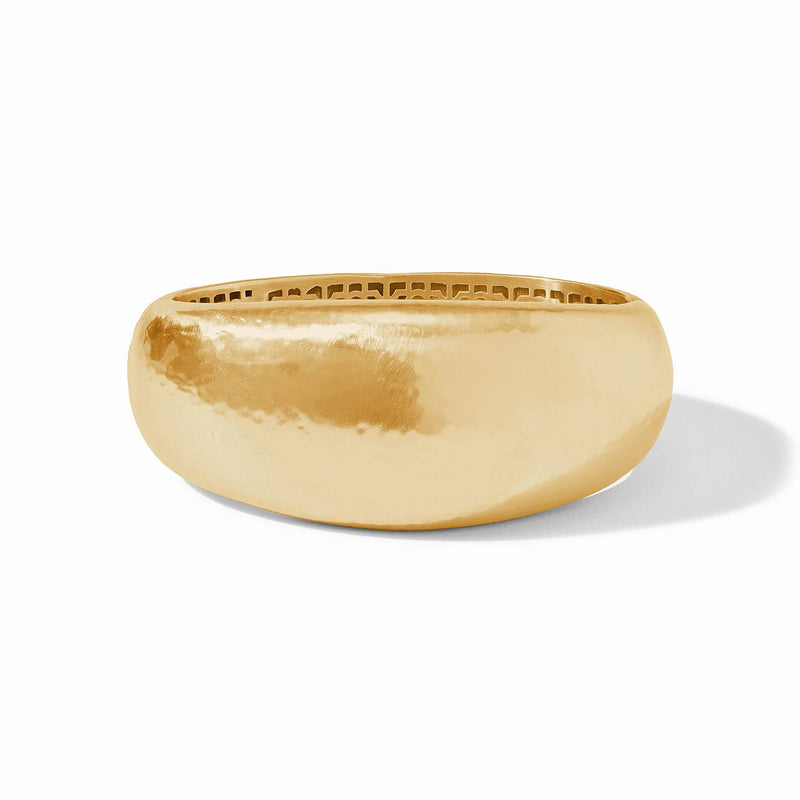 Julie Vos Catalina Statement Hinge Bangle-Gold-OS