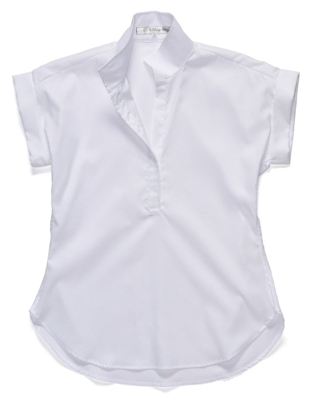 Claridge & King League Shirt in White Claridge & King