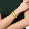 Julie Vos Catalina Statement Hinge Bangle-Gold-OS