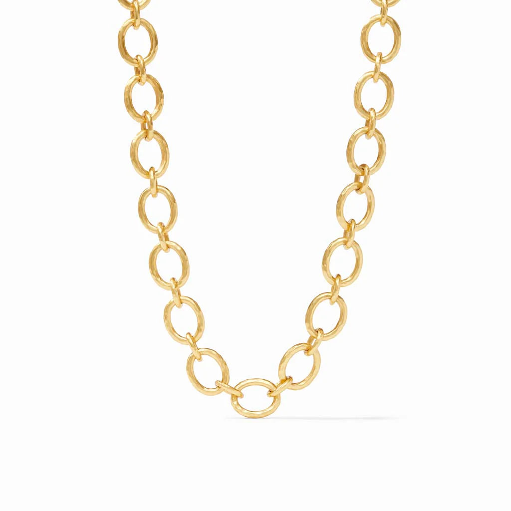JULIE VOS Catalina Demi Link Necklace/Gold