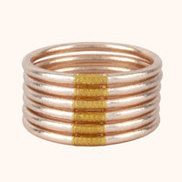 All Weather Bangle Champagne M BudhaGirl LLC