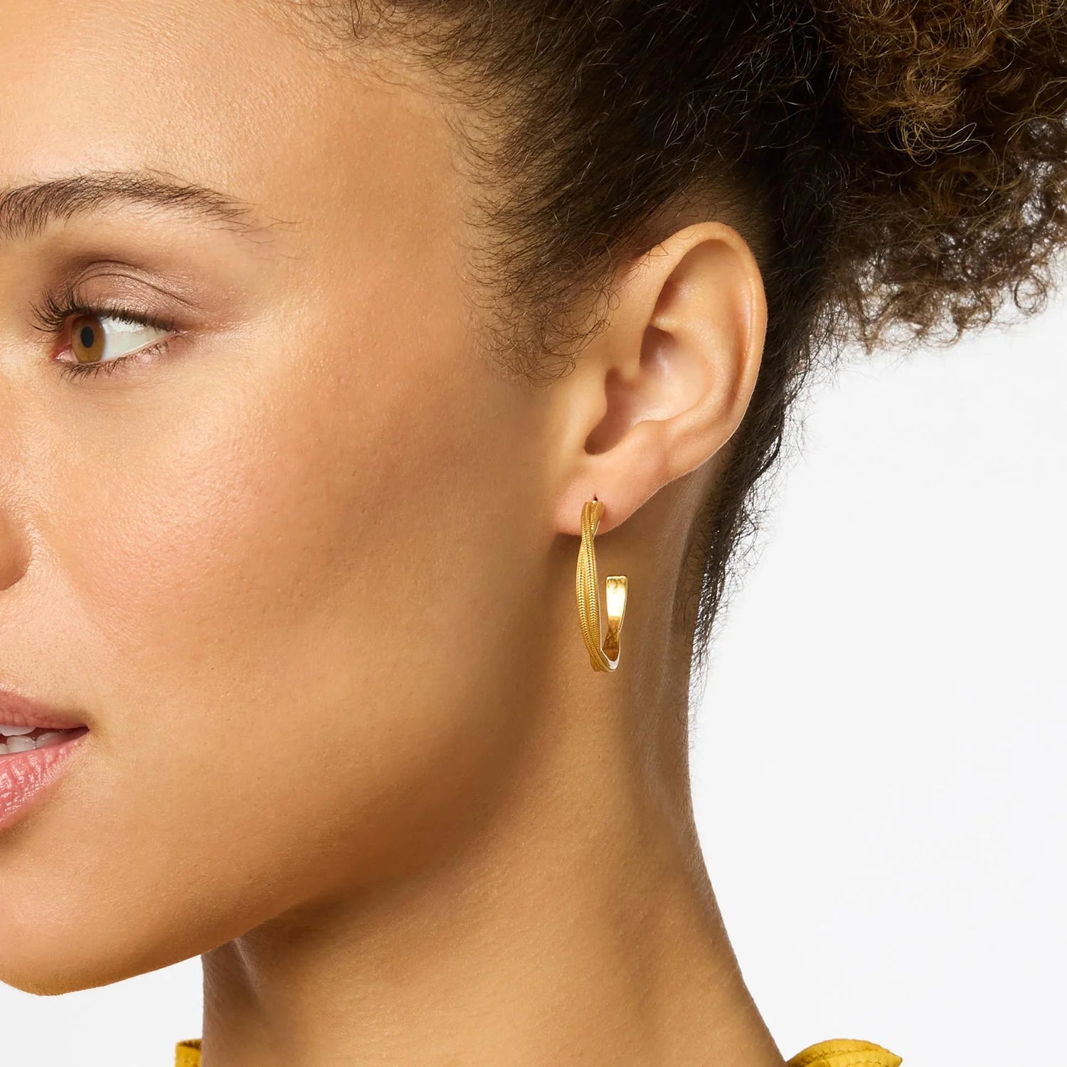 Julie Vos Cheval Twist Hoop in Medium Julie Vos