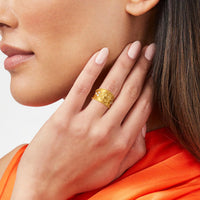 Julie Vos Coin Crest Ring