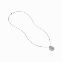 Julie Vos Silver Coin Pendant Necklace
