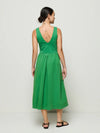 NATION Daria Tank Dress in Green Nation