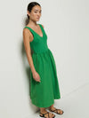 NATION Daria Tank Dress in Green Nation