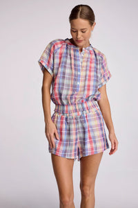 Sundays Dari Top in Plaid Sundays