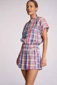 Sundays Dari Top in Plaid Sundays