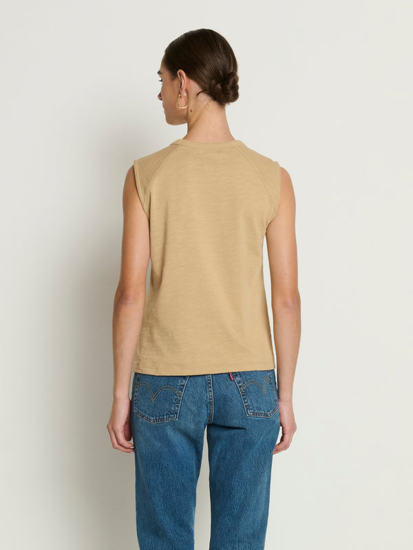 NATION Davina Tank in Toffee