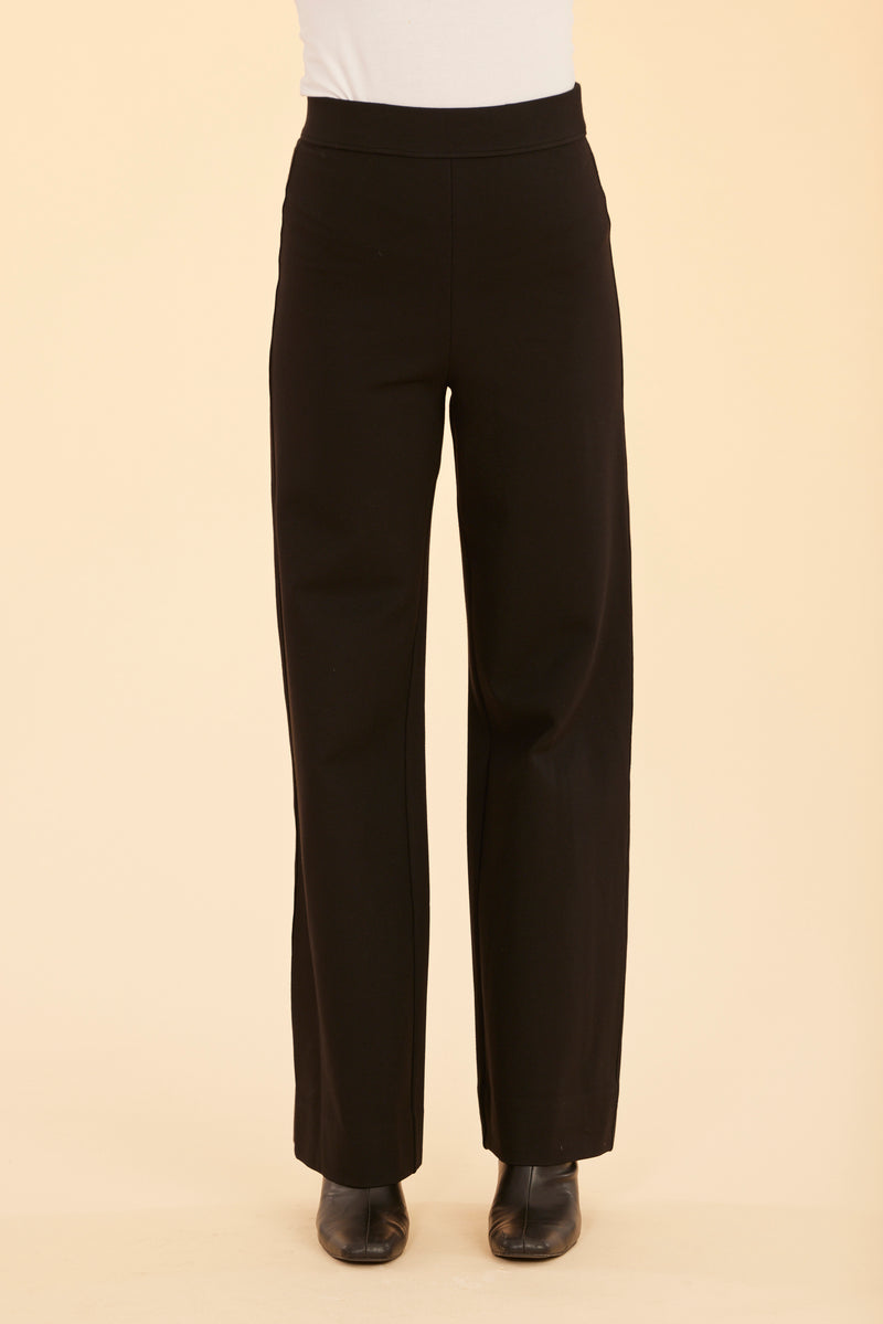 Wide Leg Pant in Black