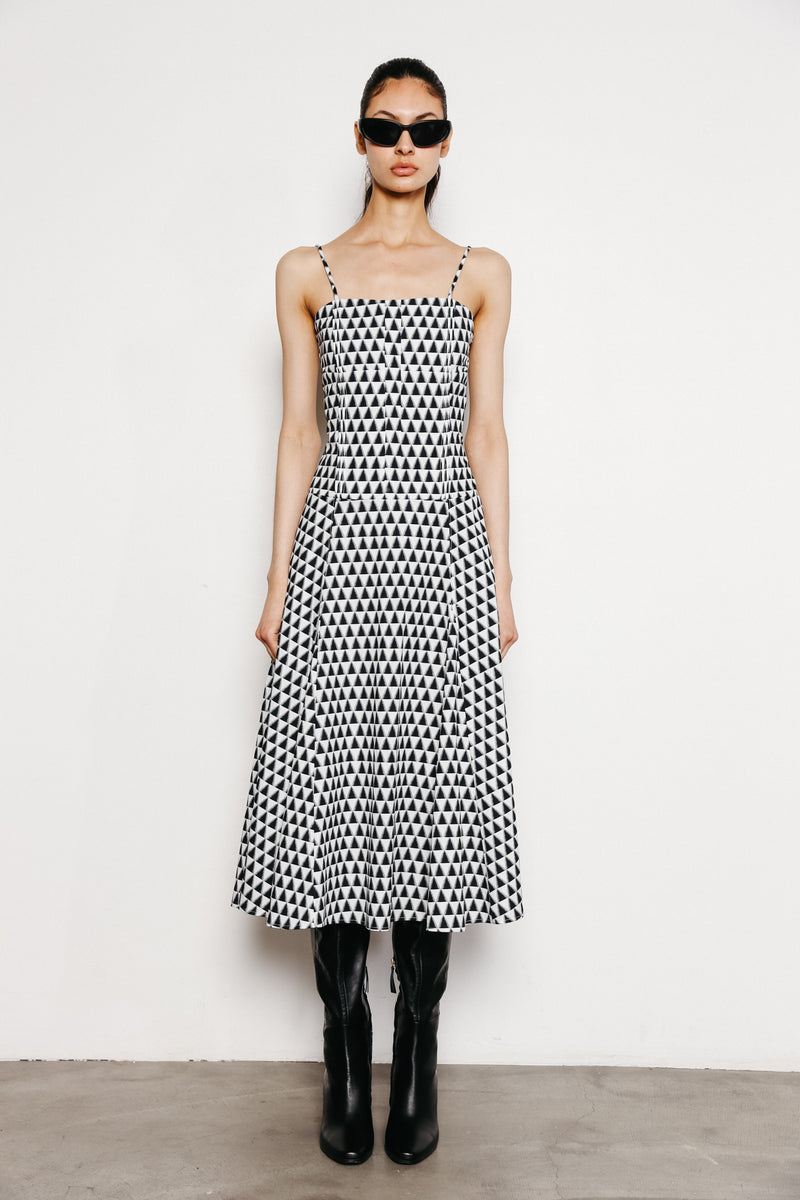 Layla Corset Midi Dress Apparel & Accessories Du Paradis