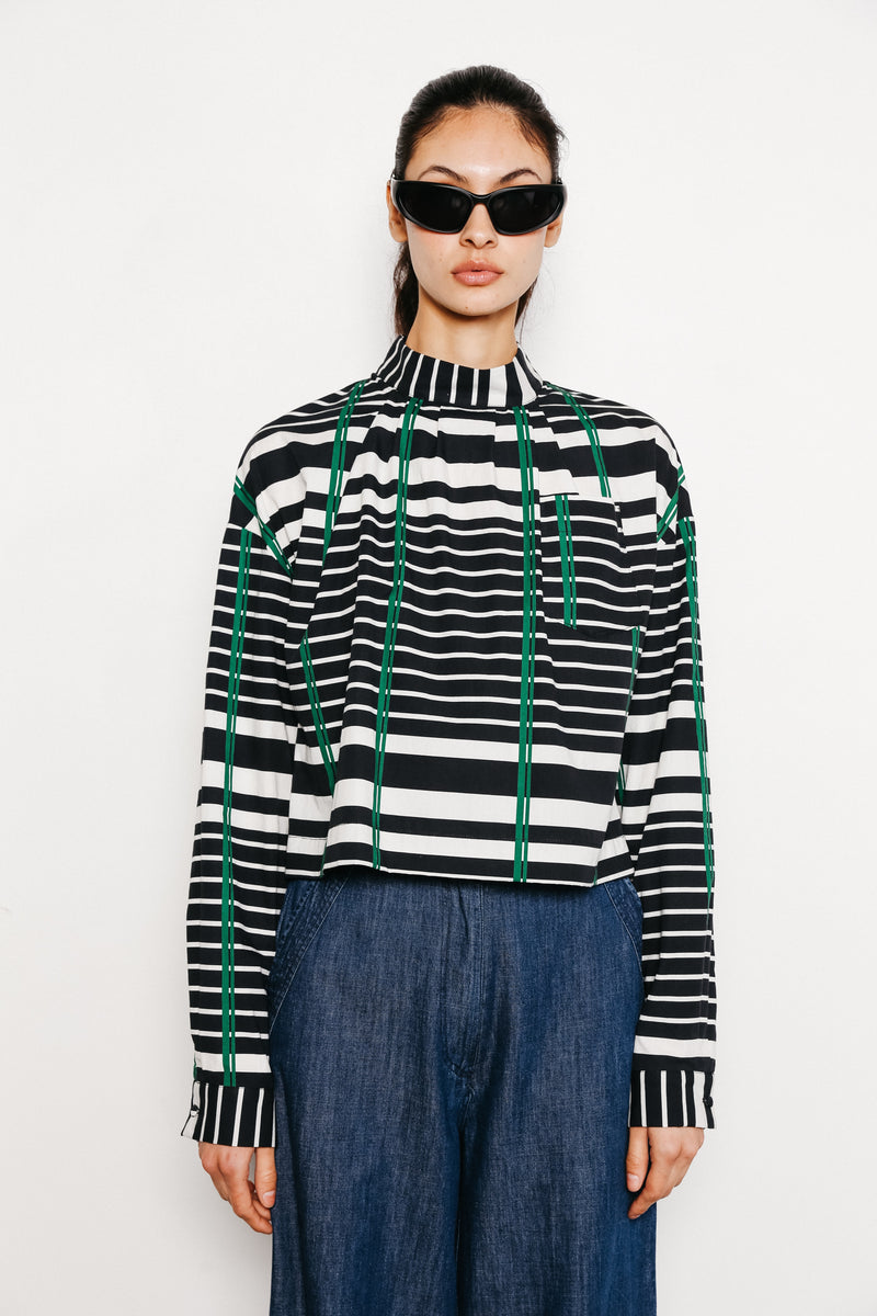 Zoe Mock Neck Top Apparel & Accessories Du Paradis