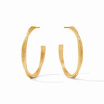 Julie Vos Cheval Twist Hoop in Large