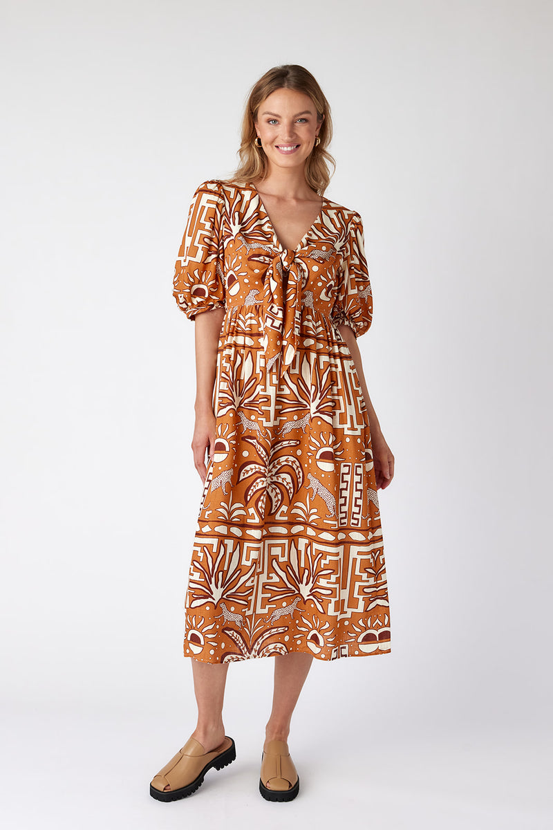 Crosby Emmy Dress in Serengeti Crosby