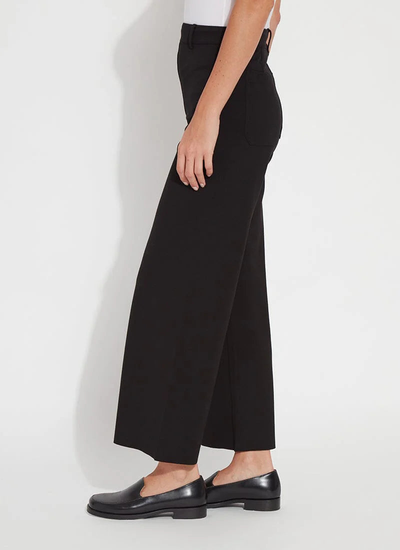 Lysse Erin Wide Leg Pant in Black