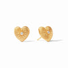 Julie Vos Esme Heart Stud-Cubic Zirconia-OS Julie Vos