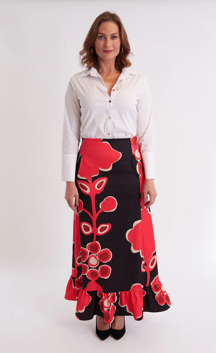 CK BRADLEY Hostess Skirt in Serendipity Party