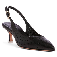 Beautiisoles Flynn Kitten Heels in Black Beautiisoles