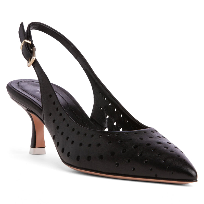 Beautiisoles Flynn Kitten Heels in Black Beautiisoles