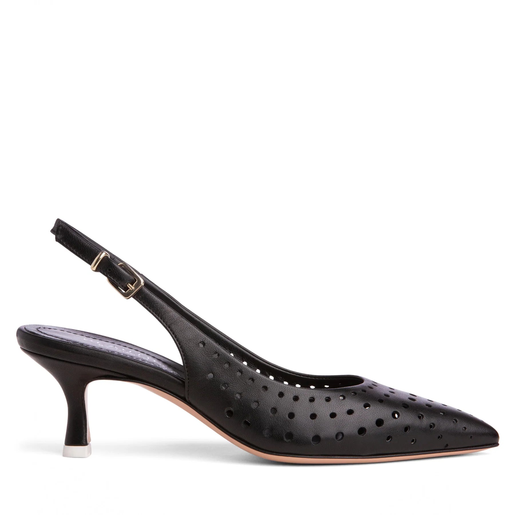 Beautiisoles Flynn Kitten Heels in Black Beautiisoles