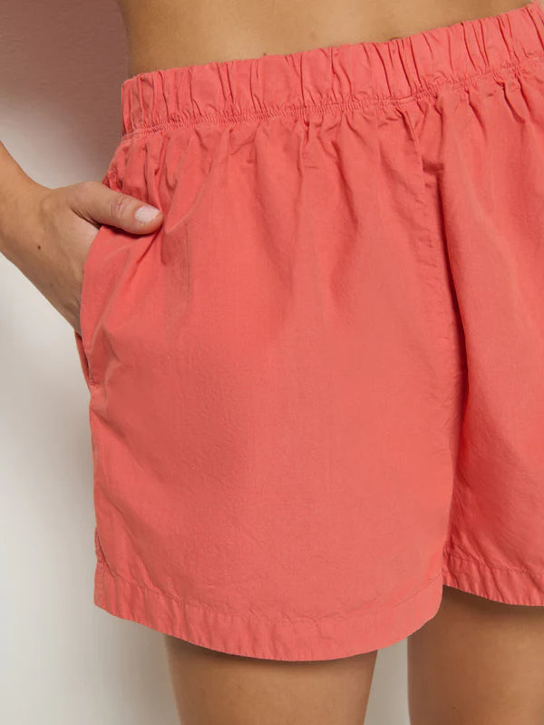 NATION Flynn Shorts in Coral Nation