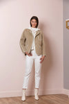 JESSIE LIU Emma Quilted Coat Jessie Liu