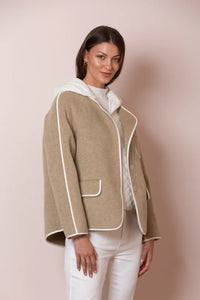 JESSIE LIU Emma Quilted Coat Jessie Liu
