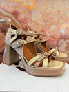 Casta Elmer Sandal in Beige Casta