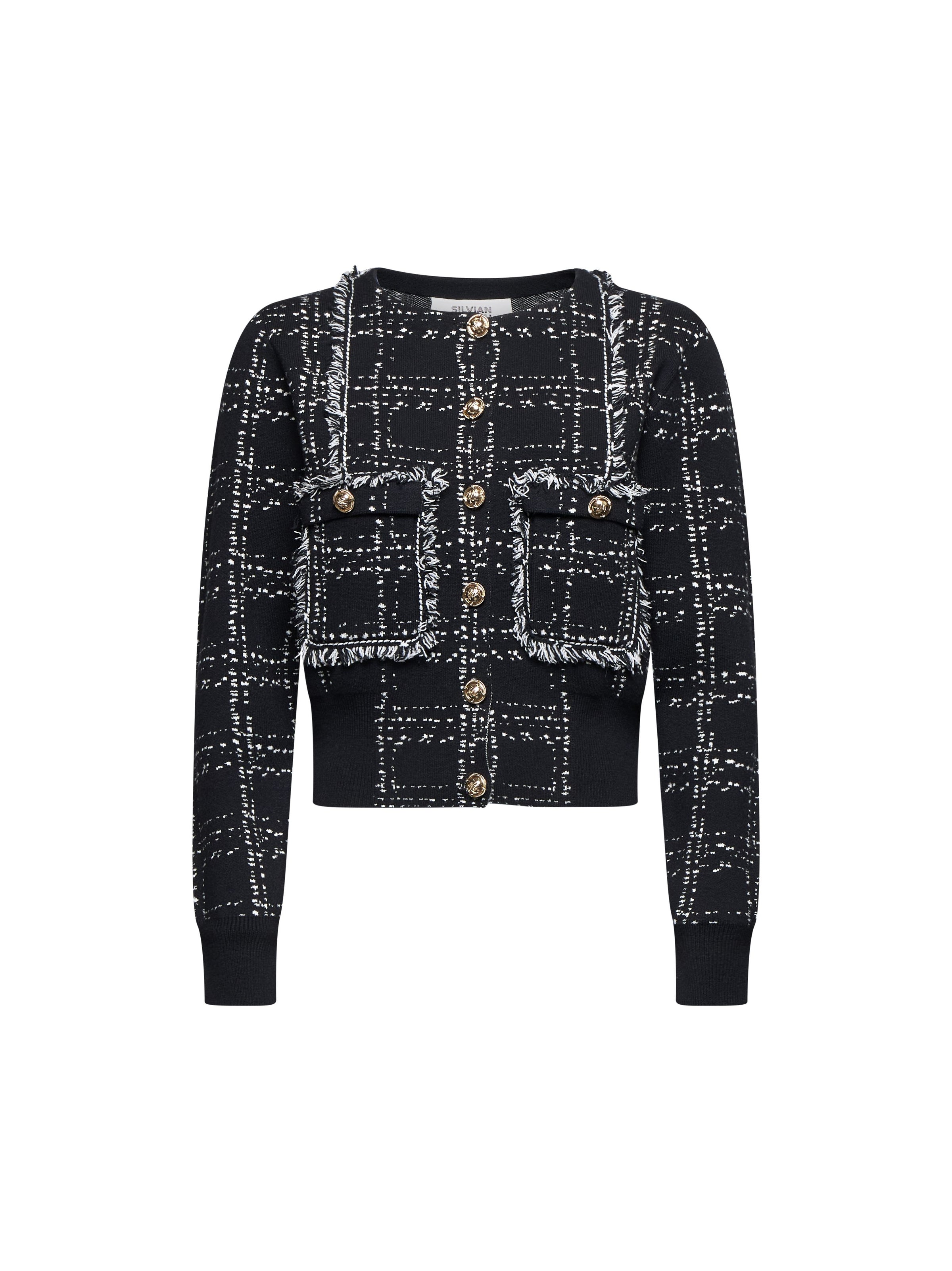 Silvian Heach Fringed Cardigan Silvian Heach