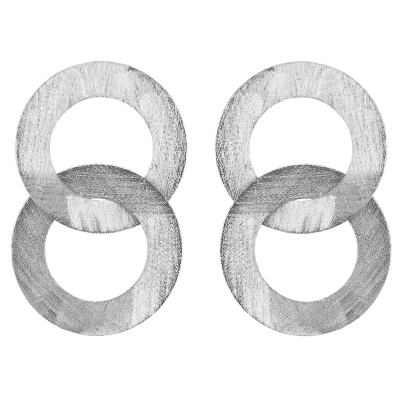 SF Greta Earrings in Silver Sheila Fajl