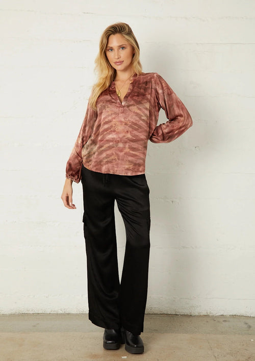 Fran Meadow Spring Shirred Top, Shirts & Blouses