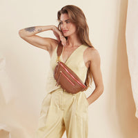 Hammitt Charles Bag Mahogany Pebble Handbag HAMMITT, LA