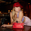 Hammitt DANIEL CROSSBODY CLUTCH SMALL Lighthouse Red Accessories HAMMITT, LA