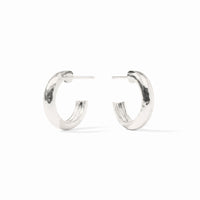 JULIE VOS Havana Hoop in Silver S