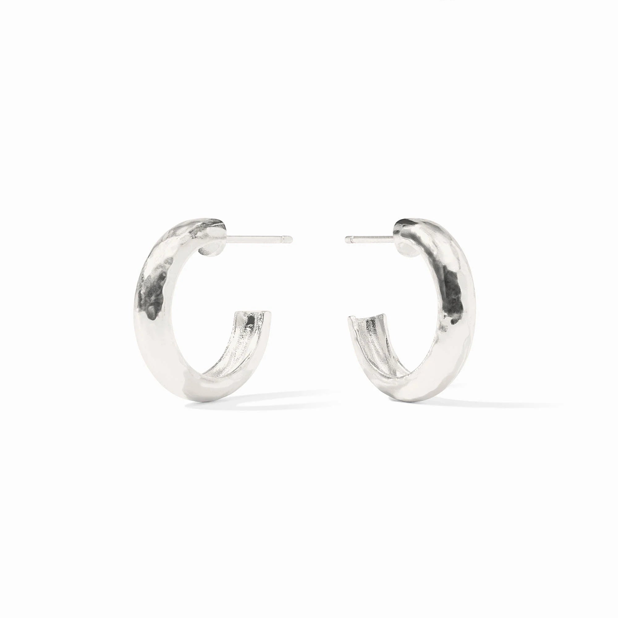 JULIE VOS Havana Hoop in Silver S