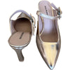 Halmanera Vita Buckle Pump in Rose Gold Halmanera