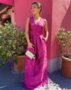 Kay Unger Mariah Gown in Sangria Kay Unger