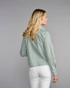 Claridge & King Evergreen Stripe Blouse