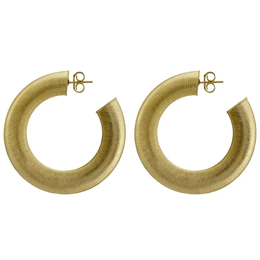 SF Irene Hoops in Gold Sheila Fajl