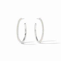 JULIE VOS Juliet Hoop in Pearl M