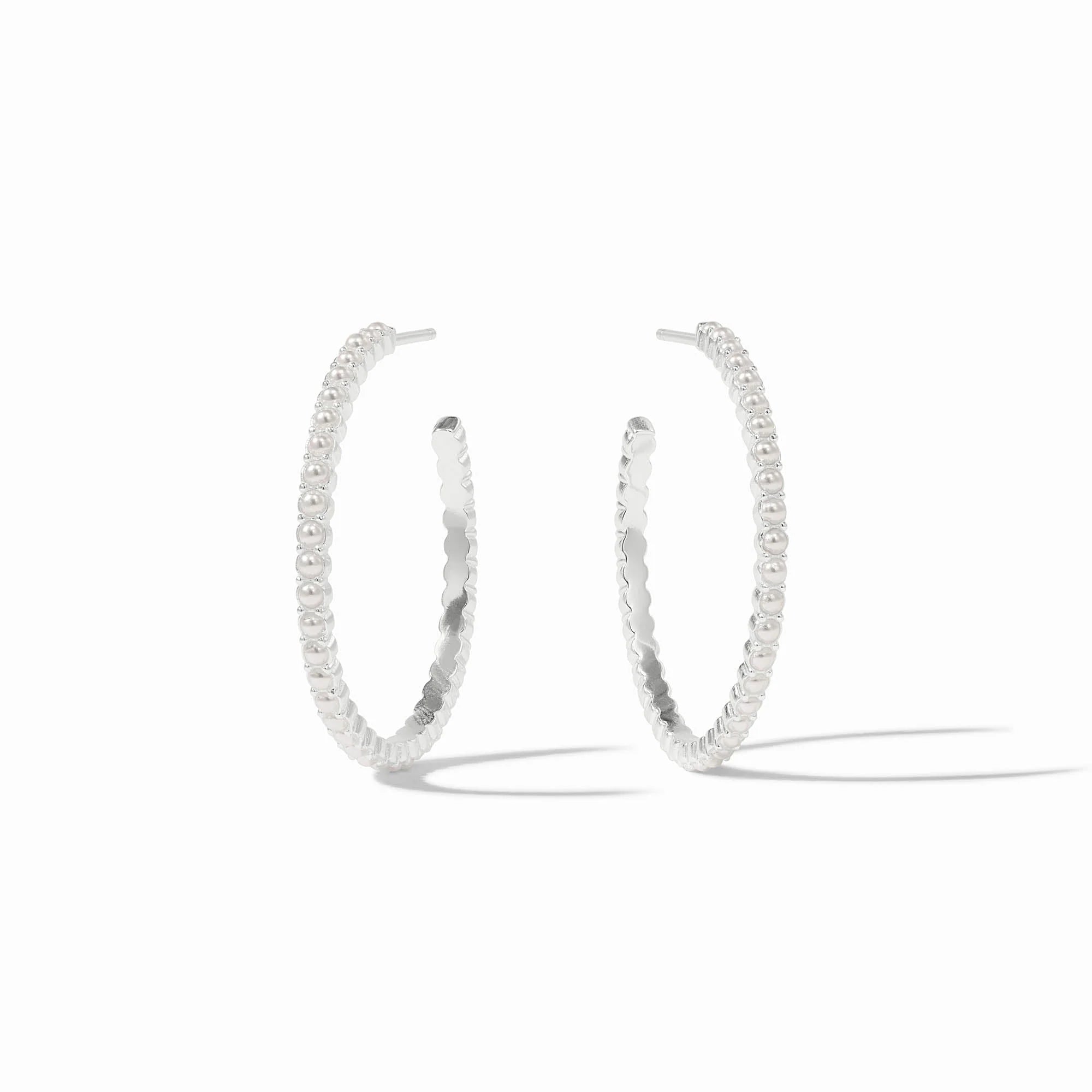 JULIE VOS Juliet Hoop in Pearl M