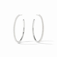 JULIE VOS Juliet Hoop in Pearl L