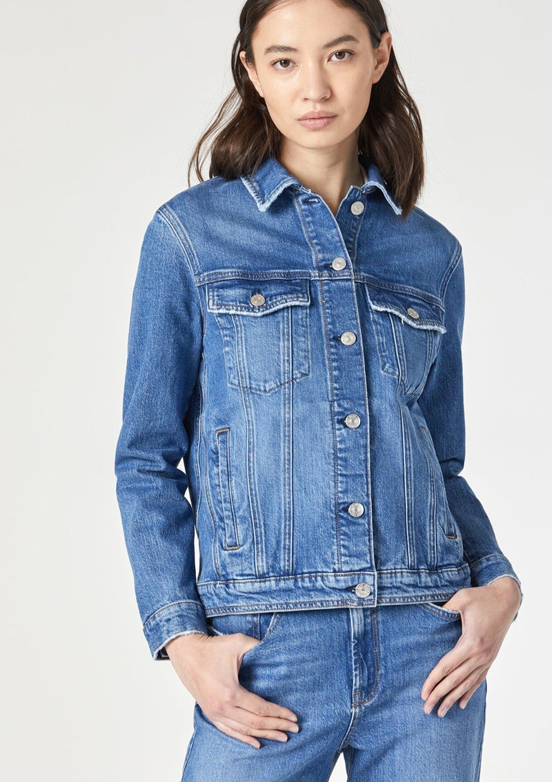 MAVI Katy Dark Blue Denim Jacket Large MAVI
