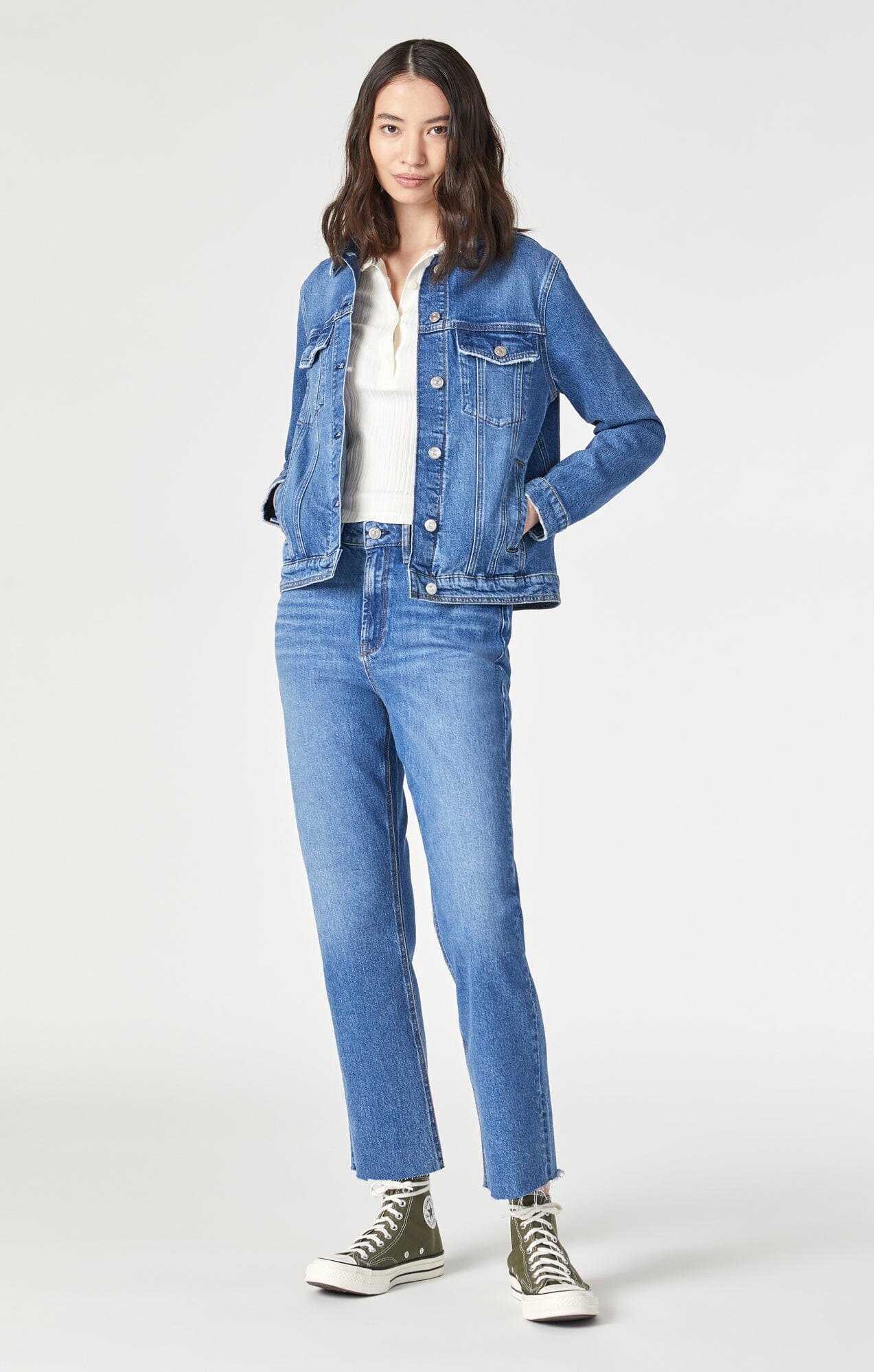 MAVI Katy Dark Blue Denim Jacket MAVI