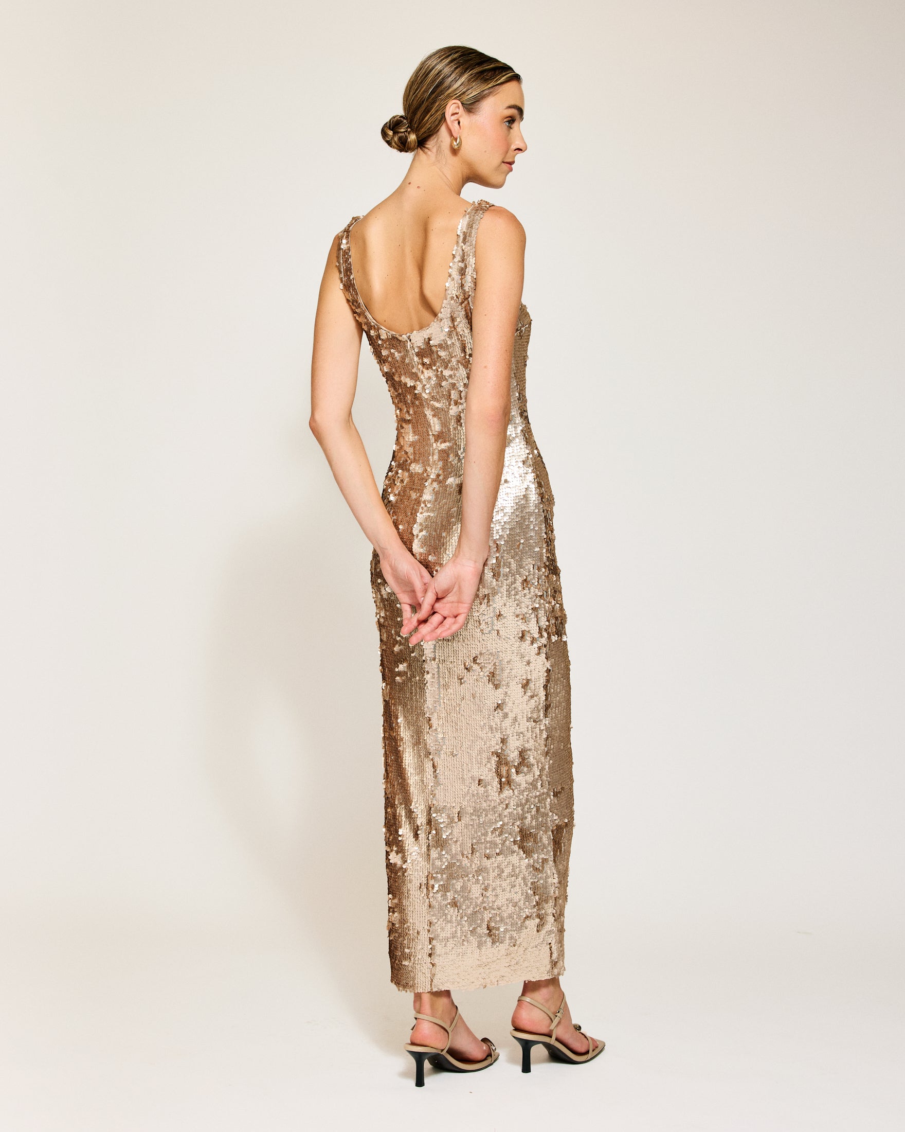 L&D Naida Sequins Dress Line & Dot