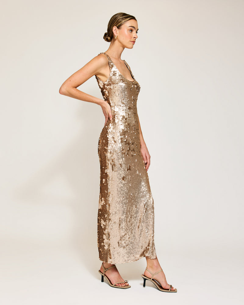 L&D Naida Sequins Dress Line & Dot