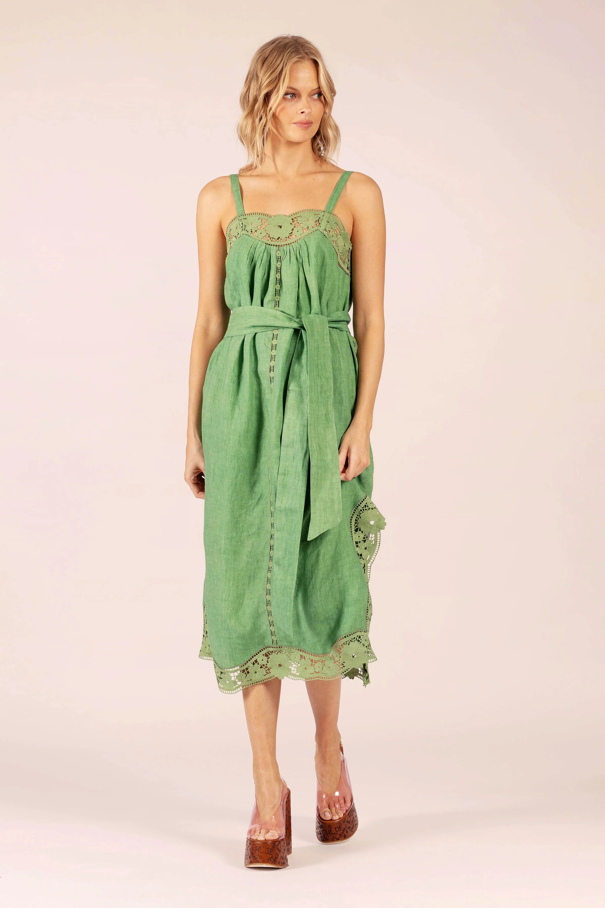 LOLA Australia Lido Dress in Emerald